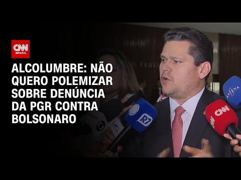 ​Alcolumbre: Não quero polemizar sobre denúncia da PGR contra Bolsonaro | CNN 360º