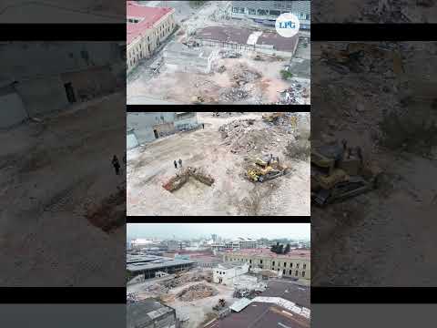 Demolición de locales en el Centro Histórico de San Salvador #Shorts