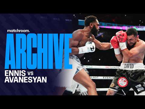 Jaron Boots Ennis’ Impressive Matchroom Debut | Ennis Vs Avanesyan Full Fight