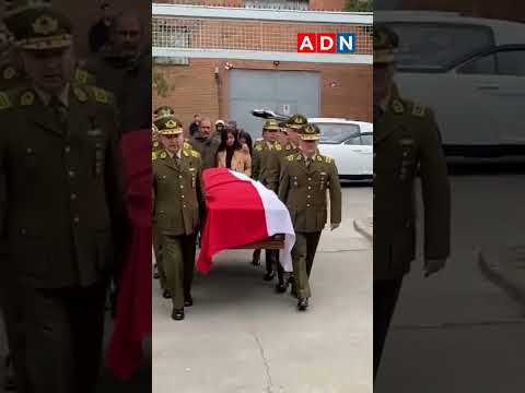 Así fu el funeral del teniente Emanuel Sánchez