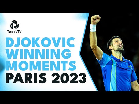 Novak Djokovic Winning Moments vs Grigor Dimitrov 👏 | Paris 2023 Final