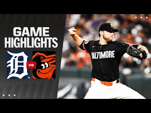 Tigers vs. Orioles Game Highlights (9/20/24) | MLB Highlights