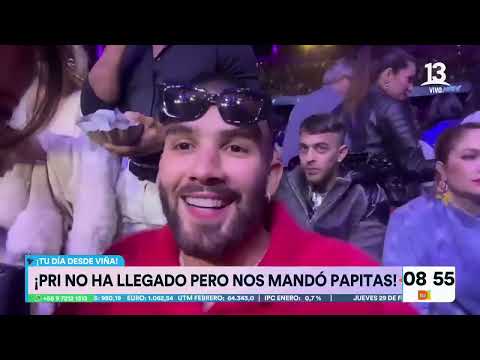 El inesperado comentario de Manuel Turizo tras subir a entregar la gaviota a Lucho Miranda| Canal 13