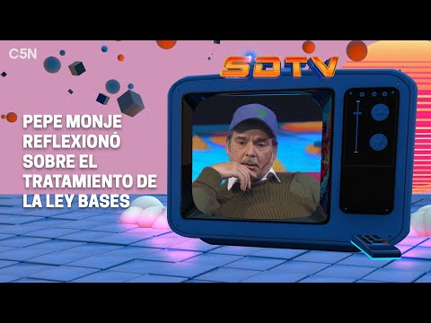 PEPE MONJE habló sobre el tratamiento de la LEY BASES: ¨Es un JUEGO PERVERSO¨