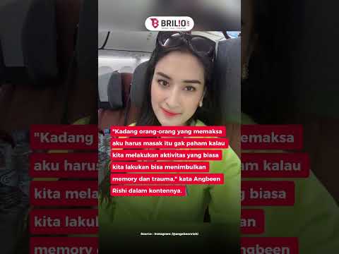 Dulu sering masakin suami bahkan rela jualan peyek, Angbeen Rishi berhenti masak karena trauma