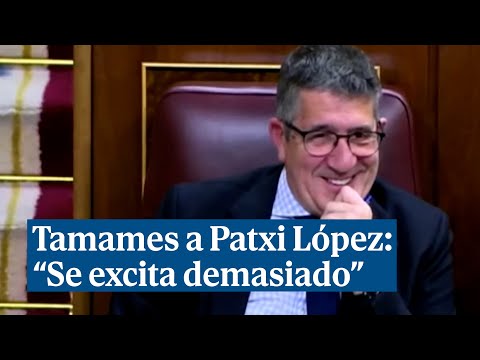 Tamames, a Patxi López: Se excita usted demasiado