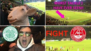 *Player Brawl!*| Horror Tackle! | Sheep Meet G.O.A.T! | Celtic 2-1 Aberdeen Vlog and Highlights *Player Brawl!*| Horror Tackle! | Sheep Meet G.O.A.T! | Celtic 2-1 Aberdeen Vlog and Highlights