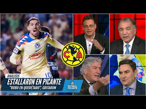 ANÁLISIS América con triunfo POLÉMICO en Querétaro. Nuevo líder del Apertura 2023 | Futbol Picante