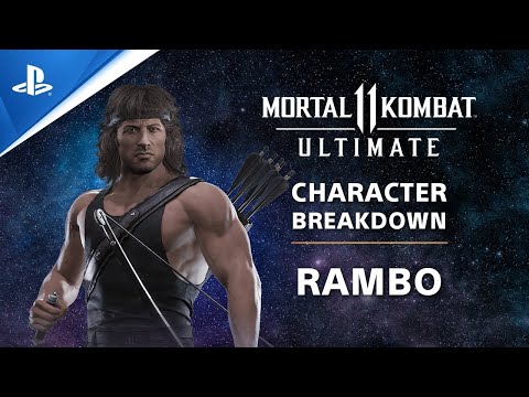 Mortal Kombat 11 Ultimate - Rambo Character Breakdown | PS Competition Center