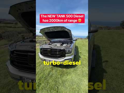 The NEW 3.0L Diesel <strong>GWM</strong> Tank 500 is INSANE! 😱