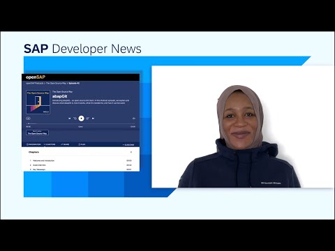 SAP Developer News