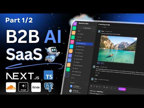 Create a B2B AI SaaS with Next.js, React, Arcjet, Kinde, oRPC, Prisma, Tailwind (Part 1/2)