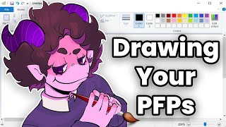 DRAWING YOUR PROFILE PICTURES IN MSPAINT!!!
