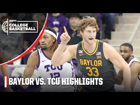 Baylor Bears vs. TCU Horned Frogs | Full Game Highlights video clip