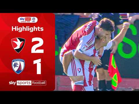 INCREDIBLE Stanway save helps hosts to victory 😱 | Cheltenham Town 2-1 Chesterfield | EFL Highlights