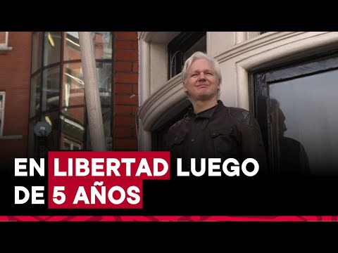 Julian Assange en libertad tras acuerdo de culpabilidad con la justicia de EEUU