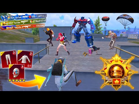 😍MY BEST ERANGEL GAMEPLAY w/ Full s2 Outfits🔥 Pubg mobile