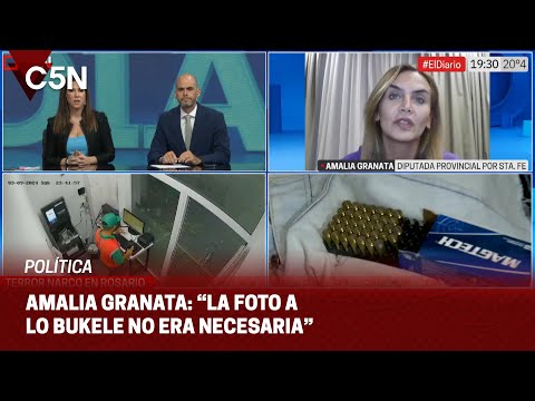 Hablamos con AMALIA GRANATA tras una nueva ESCALADA de VIOLENCIA en ROSARIO