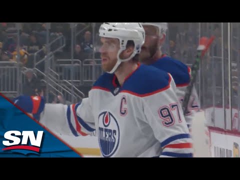 McDavid Starts Oilers Off On Strong Foot With Quick Interception And Snipe Past Penguins Jarry