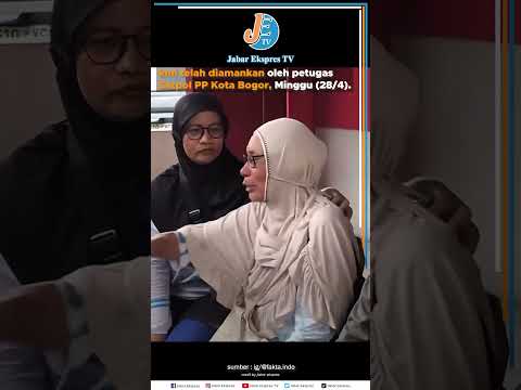 SHORT Diusir, Emak emak Pengemis Viral Akhirnya Diamankan Satpol PP dan Dibawa ke RSJ