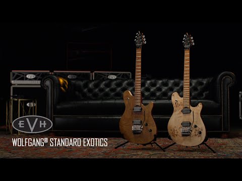 New for 2022 EVH Wolfgang Standard Exotic Guitars