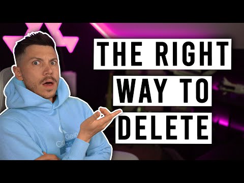 The Correct Way to Delete Data in .NET