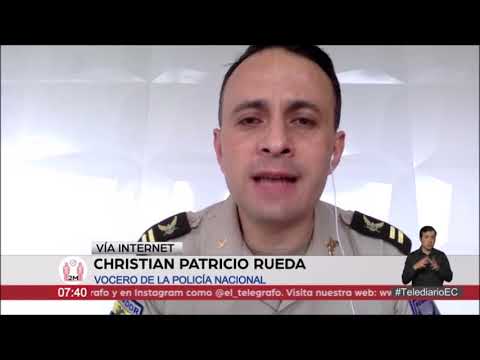 #EntrevistasTelediario | Teniente Coronel Christian Patricio Rueda, vocero de la Policía Nacional