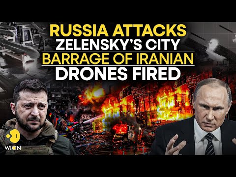 Russia-Ukraine War LIVE: Putin Attacks Zelensky's City! 170 Iranian Drones Fired! End Of Ukraine?
