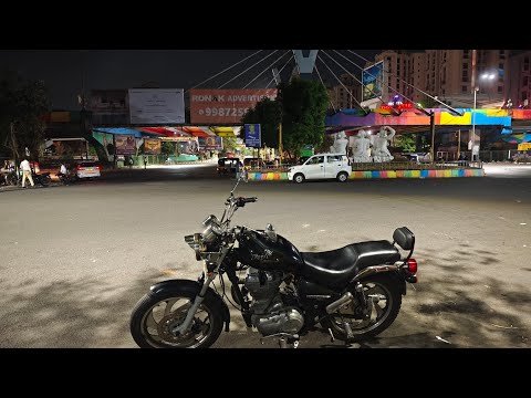 4 AM chai ride | Vintage Royal Enfield Thunderbird 350