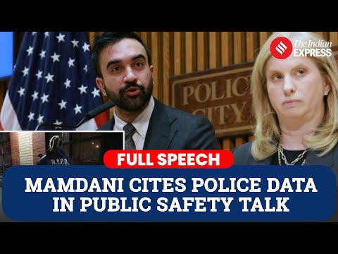 FULL SPEECH | Mamdani Points to Crime Drop Under Adams in First Appearance With NYPD’s Tisch