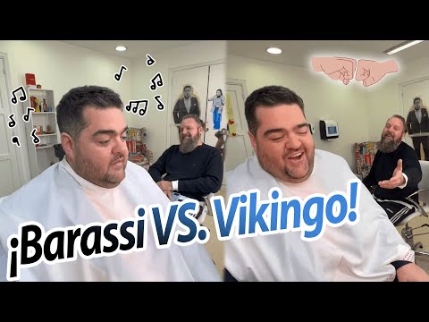 ¡CHALLENGE MUSICAL EN AHORA CAIGO! Barassi desafió a su sonidista, el Vikingo ¿Quién ganará?