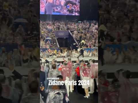 Zidane Paris 2024 Olympics #paris2024