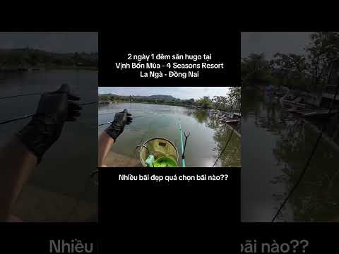 Trải nghiệm 2 ngày 1 đêm săn hugo tại Vịnh 4 Mùa - La Ngà #ducauky #cauca #camtrai #cautunhien