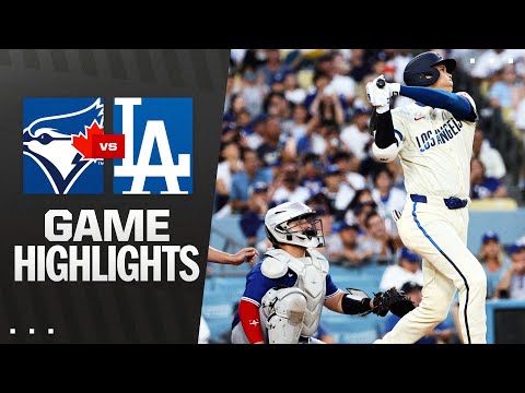 Blue Jays vs. Dodgers Game Highlights (8/9/25) | MLB Highlights