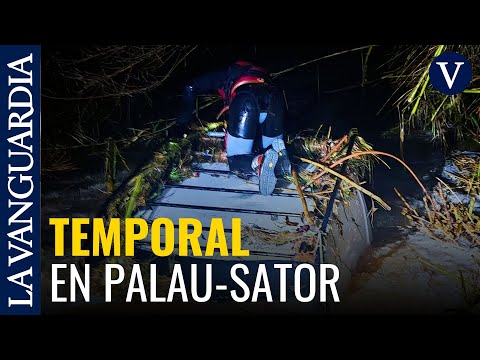 Identificado el hombre que fue arrastrado con su coche durante el temporal en Palau-Sator