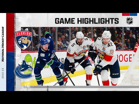 Panthers @ Canucks 12/1 | NHL Highlights 2022