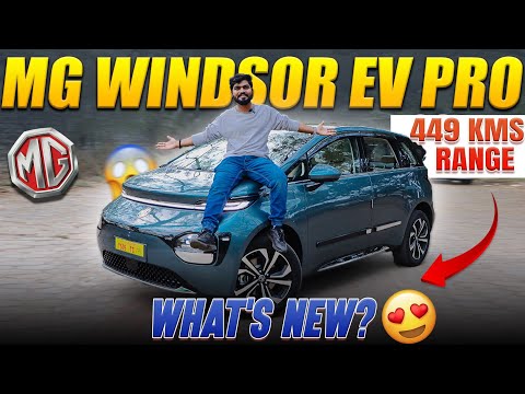 What's New in MG Windsor EV PRO? || ADAS Testing || Electric Vehicles India