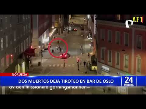 24Horas Noruega: Tiroteo en bar de Oslo deja 2 muertos