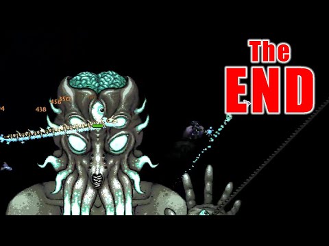 Moon Lord Eats Rocks - Terraria 1.4 Summoner Playthrough Finale