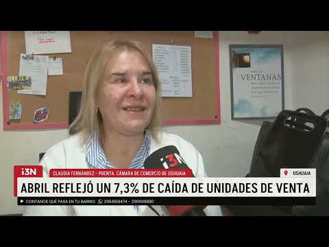 ABRIL REFLEJÓ UN 7,3% DE CAÍDA DE UNIDADES DE VENTA