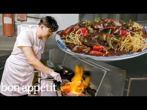 A Day With A Line Cook At Brooklyn's Hottest Chinese Restaurant | On The Line | Bon Appétit