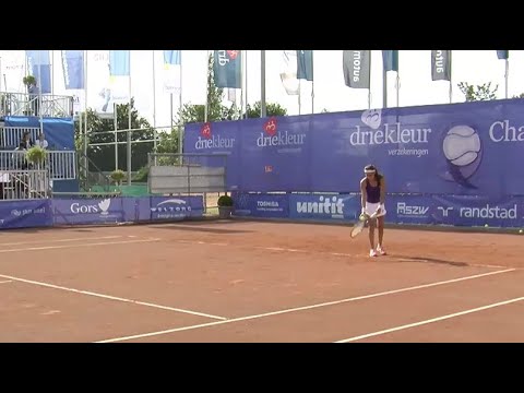 Ana Sofía Sánchez llegó hasta semifinales del ITF W60 Roma.