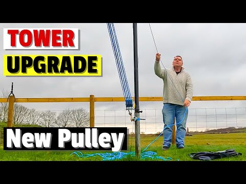 Trying to Fit The New 8-way Pulleys - Tower Project Attempt