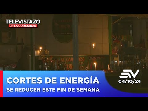 Desde este viernes hasta el domingo, los cortes de energía disminuirán | Televistazo en la Comunidad