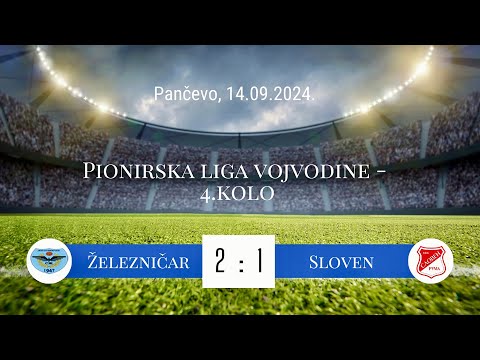 PIONIRI: FK Železničar  - FK Sloven (Ruma) 2:1