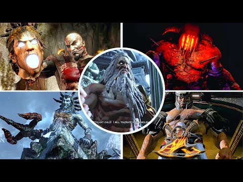 God of War 3 PS5 Remaster – All Bosses & Ending (Kratos Vs All Gods & Titans) 4K 60FPS