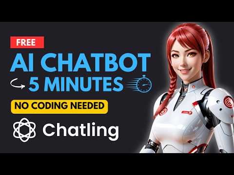 The EASIEST Way to Build AI Chatbots (NO CODE) - Chatling Beginner Tutorial