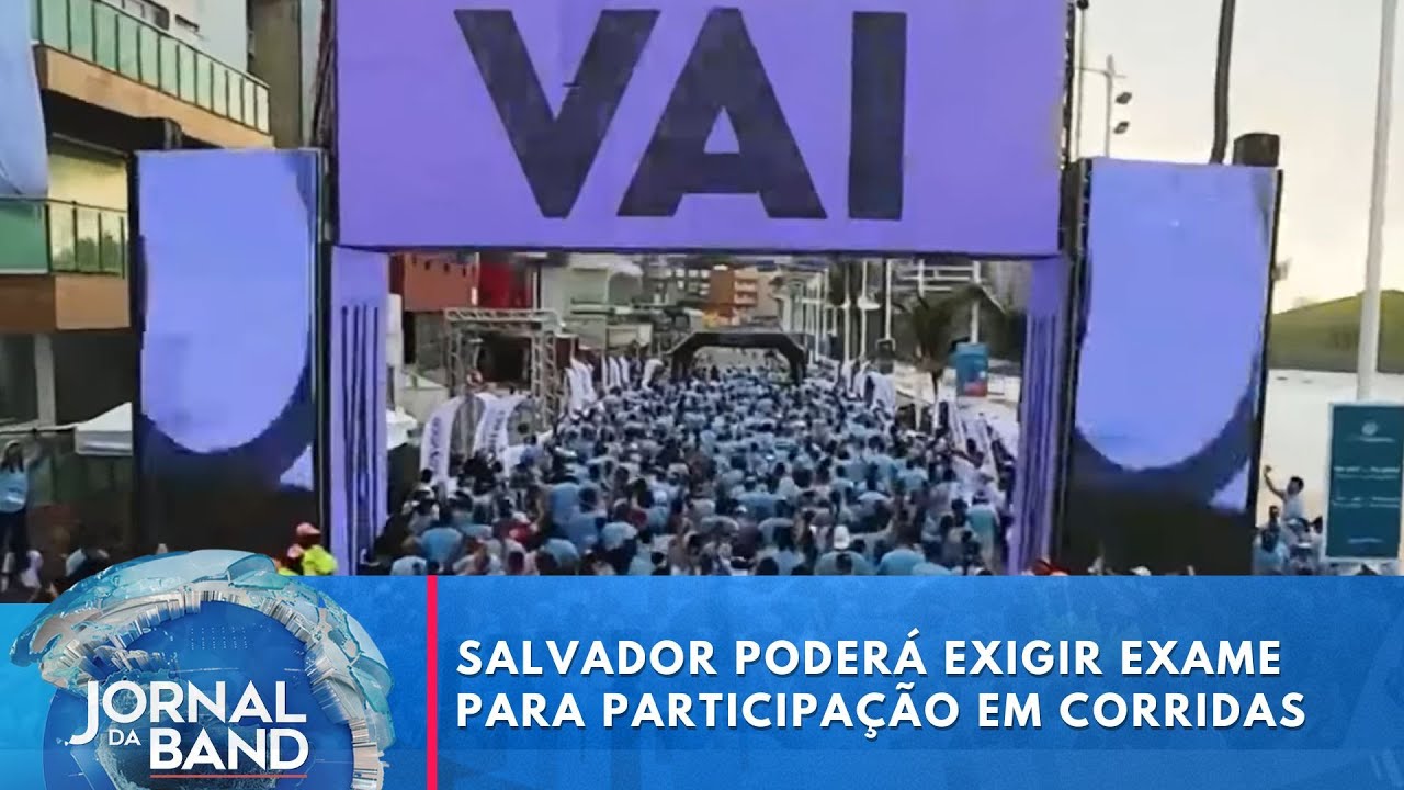 Salvador poderá exigir exame médico para participação em corridas  TV Online Salvador poderá exigir exame médico para participação em corridas