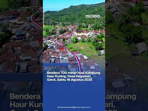 Video thumbnail Terpanjang di Garut Bendera Merah Putih 700 Meter Hiasi Kampung Haur Kuning