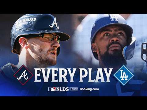 애틀랜타 브레이브스 대 LA 다저스 NLDS 1차전의 모든 플레이